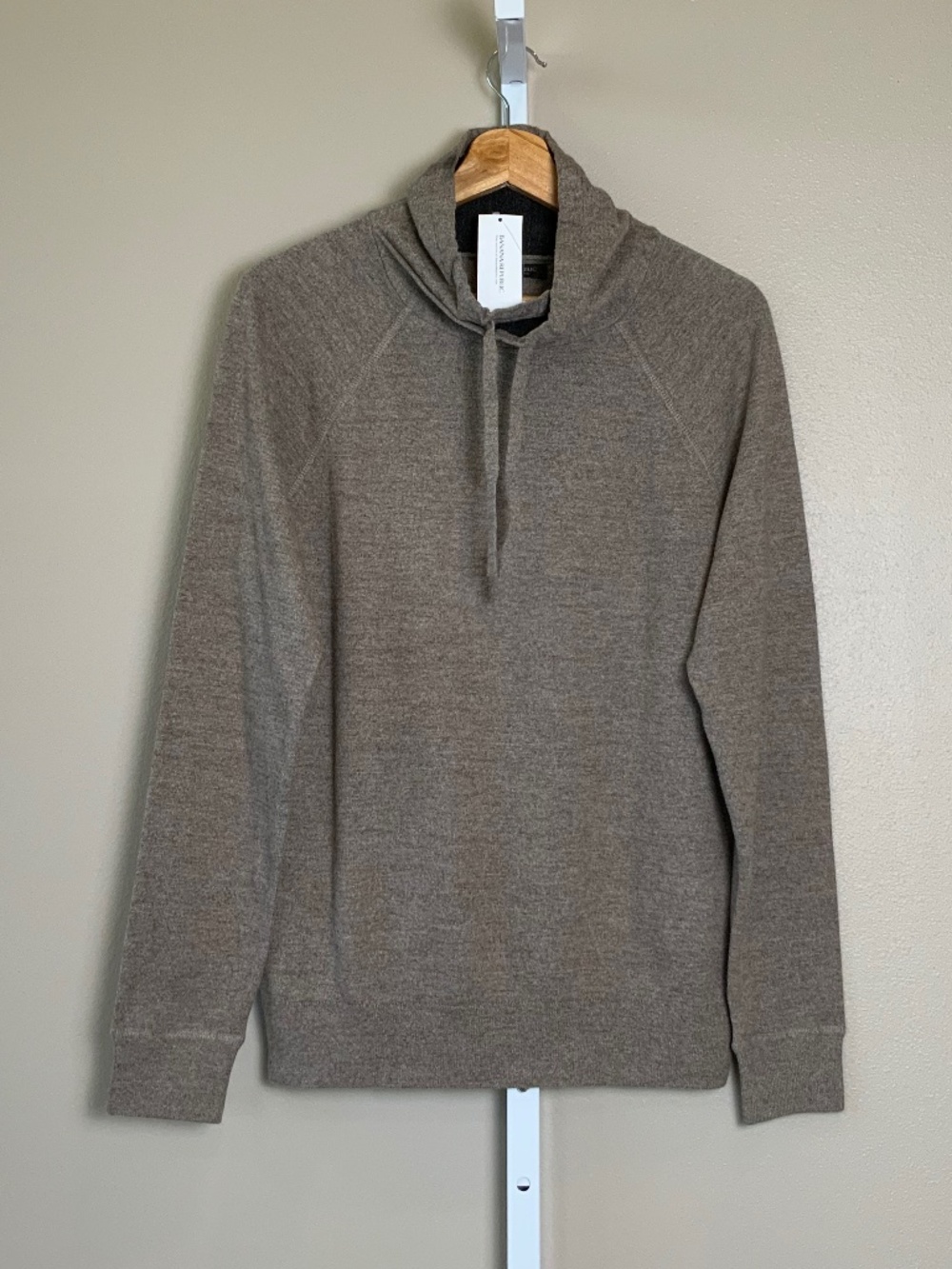 Banana Republic Organic Cotton Funnel-Neck Sweater